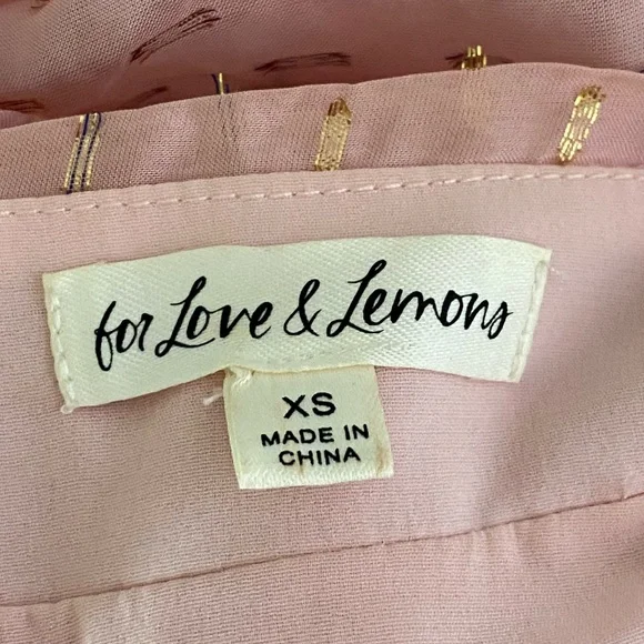 For Love and Lemons XS Chantal Long Sleeve Maxi Dress - Picture 13 of 15